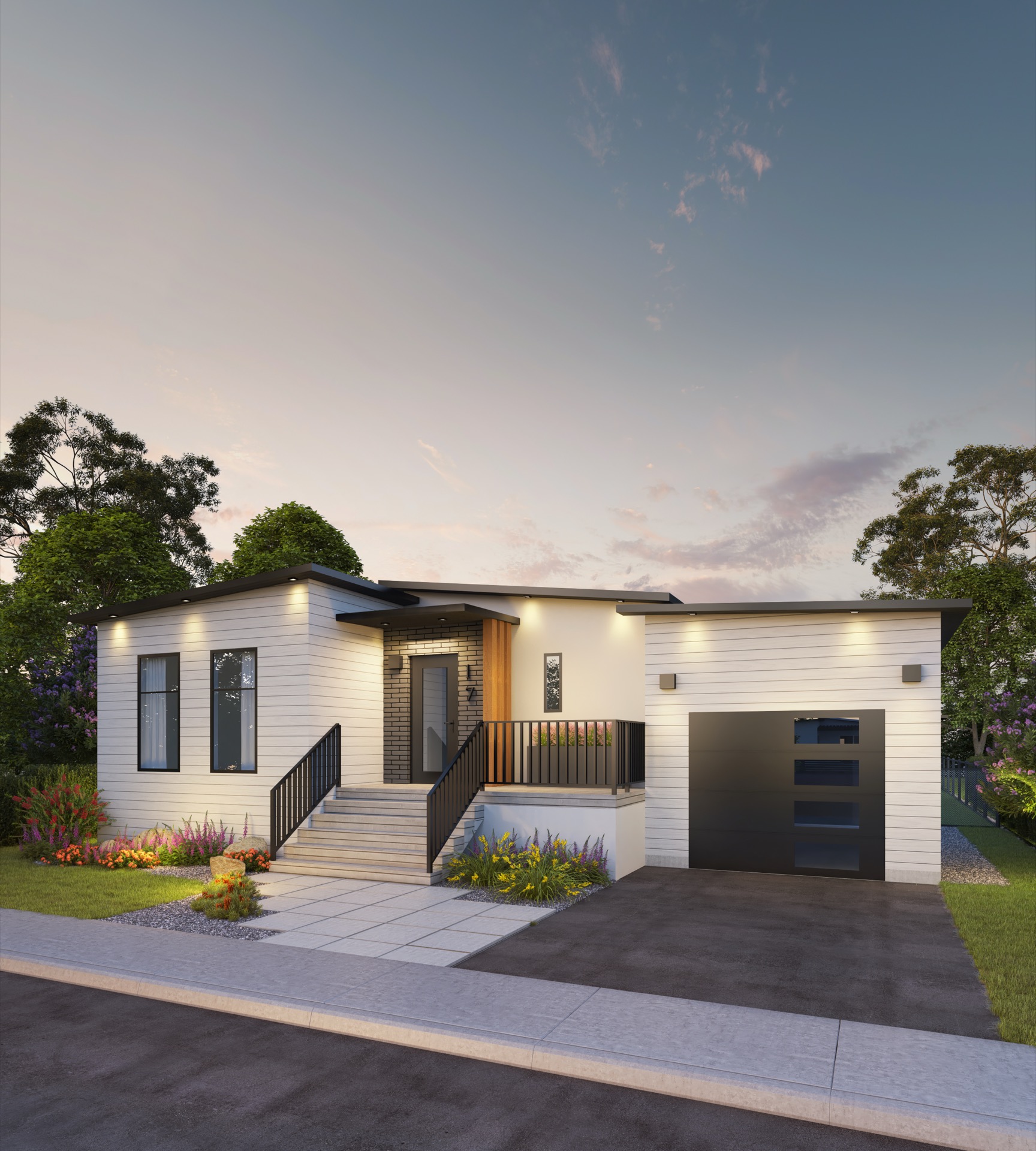 The Skylark three-bedroom modular family home