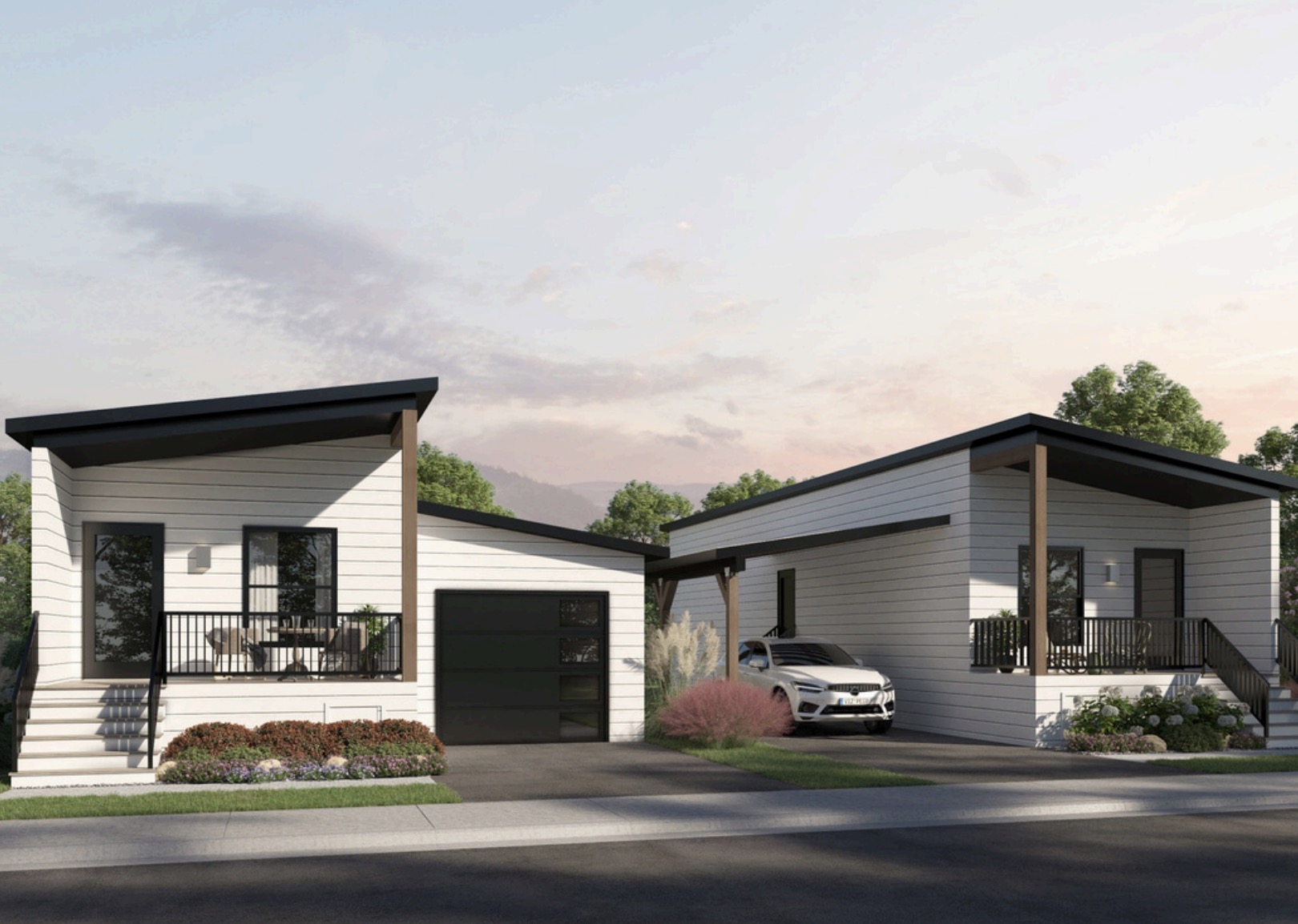 The Woodlark two-bedroom modular home